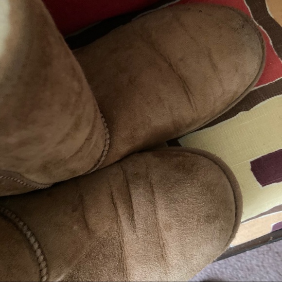 Classic calf leg length tan UGGs - Picture 6 of 11